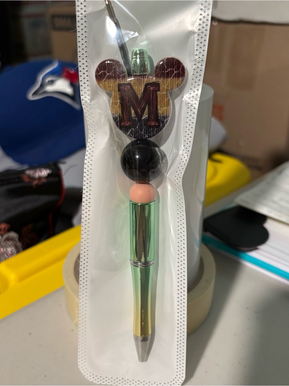 Mickey Mouse pen. Handmade
